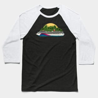 Caribbean Cruise Baseball T-Shirt